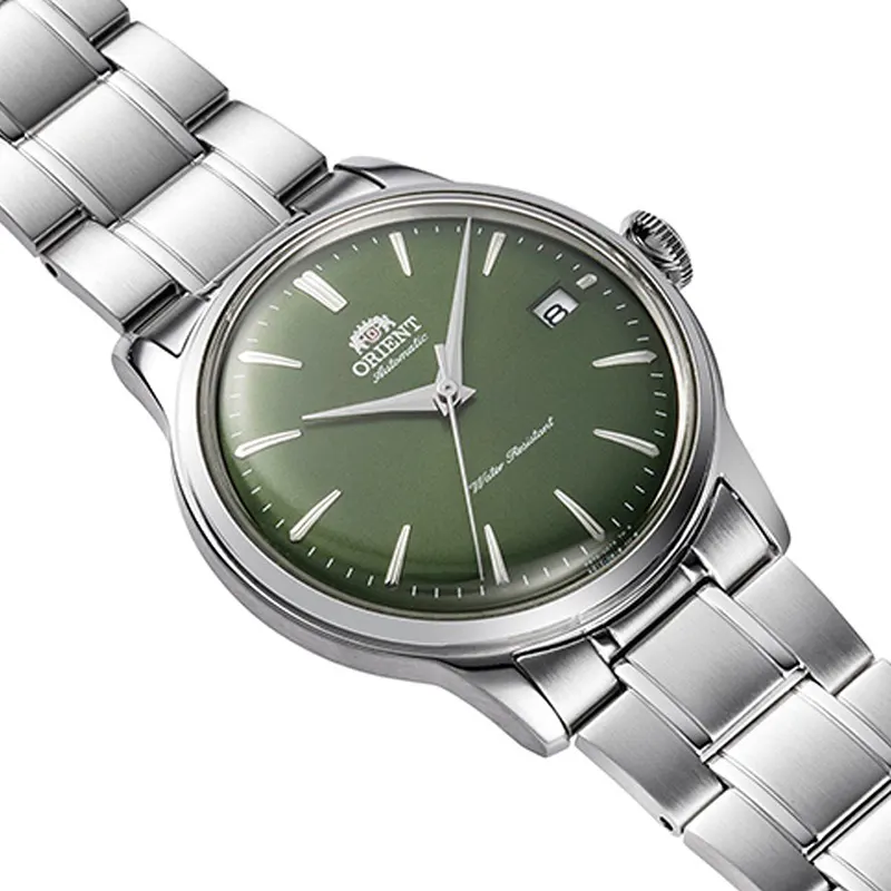 Orient Bambino Version 7 Automatic Green Dial Classic Men's Watch- RA-AC0M09E